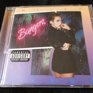 Miley Cyrus BANGERZ Music CD Parental Advisory